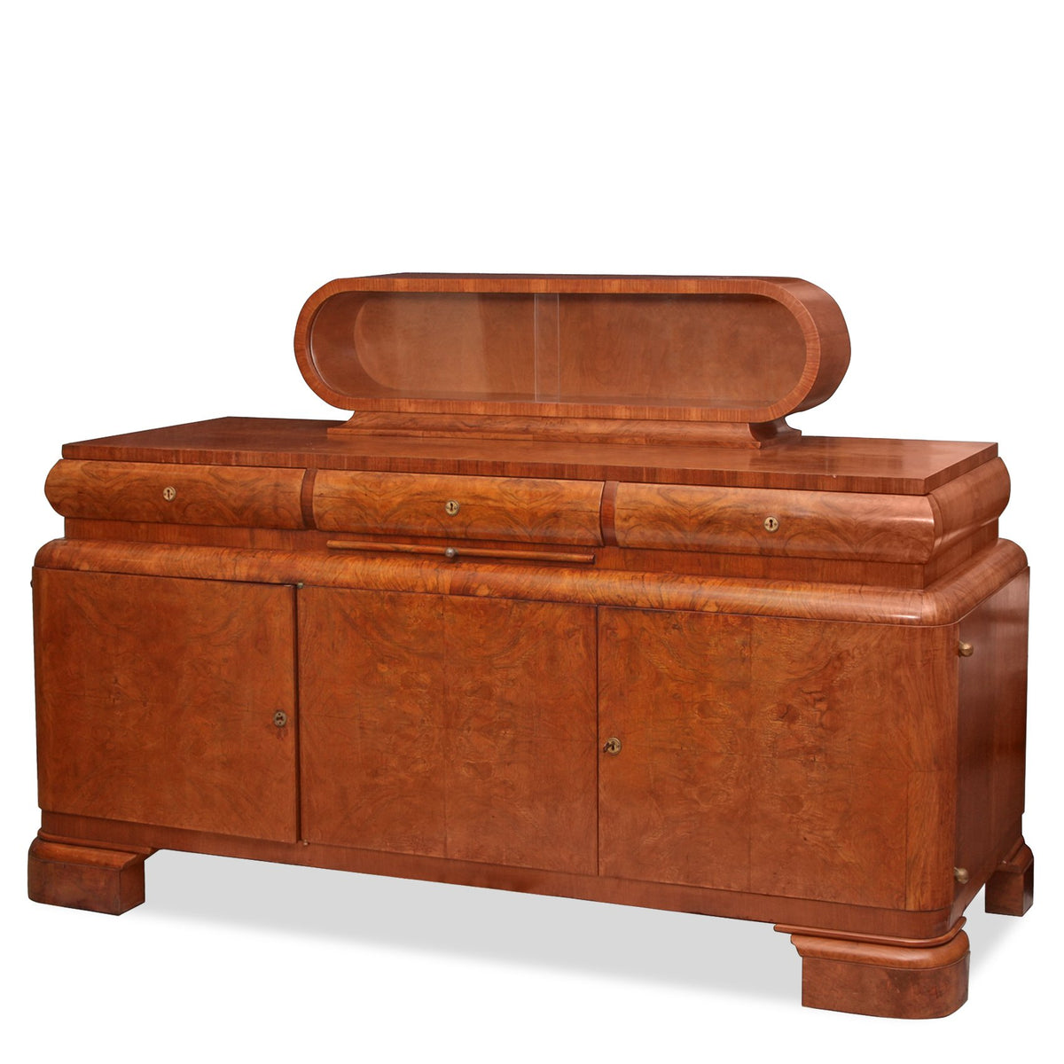 Antique Art Deco Sideboard Attributed Biedermeier C1930