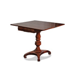 Antique Austrian Mahogany Foldable Game Table