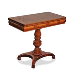 Antique Austrian Mahogany Foldable Game Table