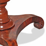 Antique Austrian Mahogany Foldable Game Table