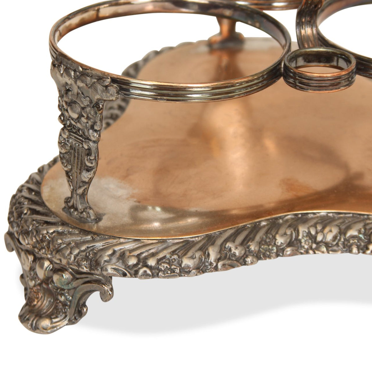 Antique Birmingham Silver Decanter Stand C1789 Marked