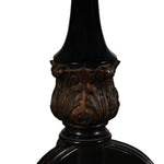 Antique Chinese Chinoiserie Ebonised and Lacquered Side Table