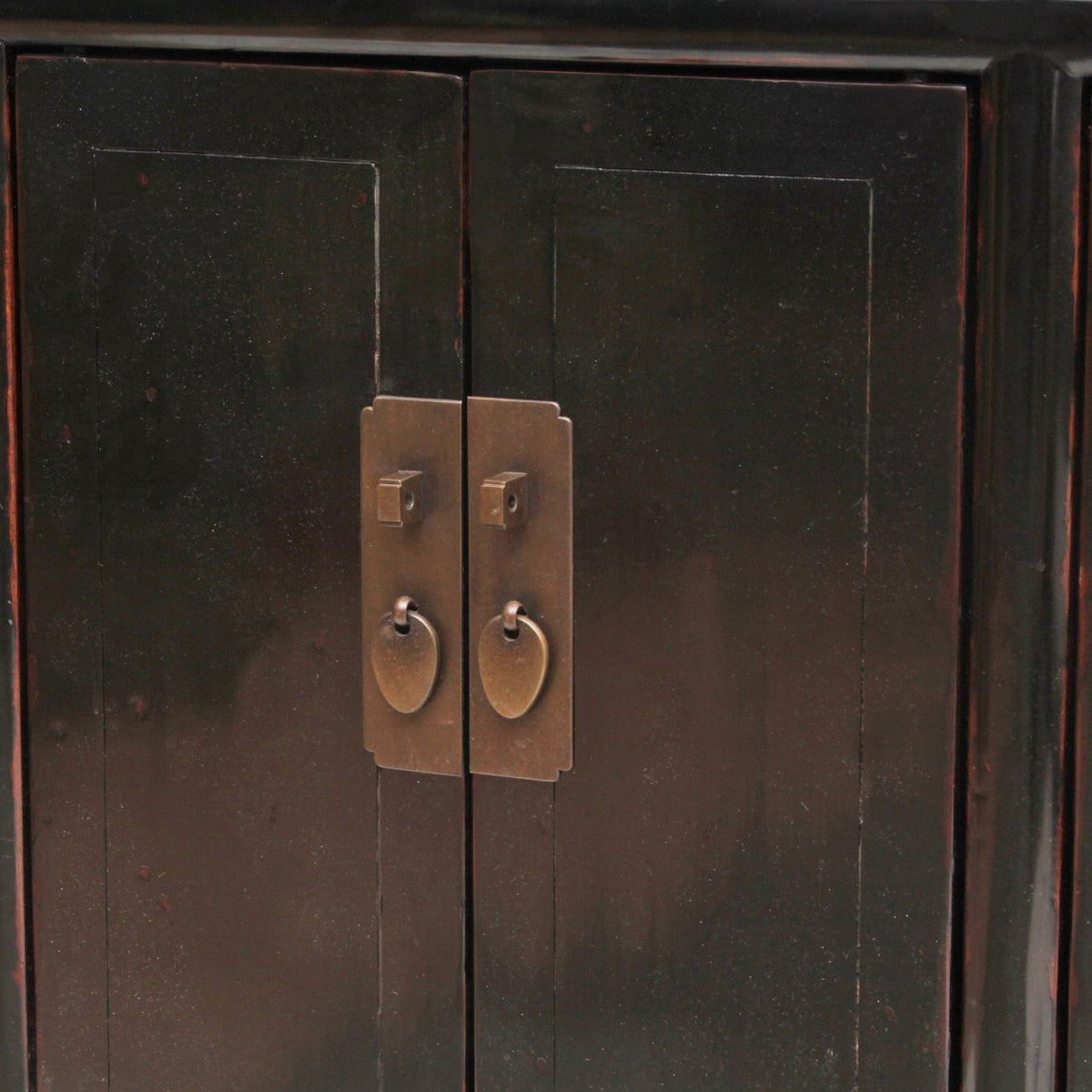 Antique Chinese Sideboard or Media Cabinet, C 1860 from Hobei, Northern China
