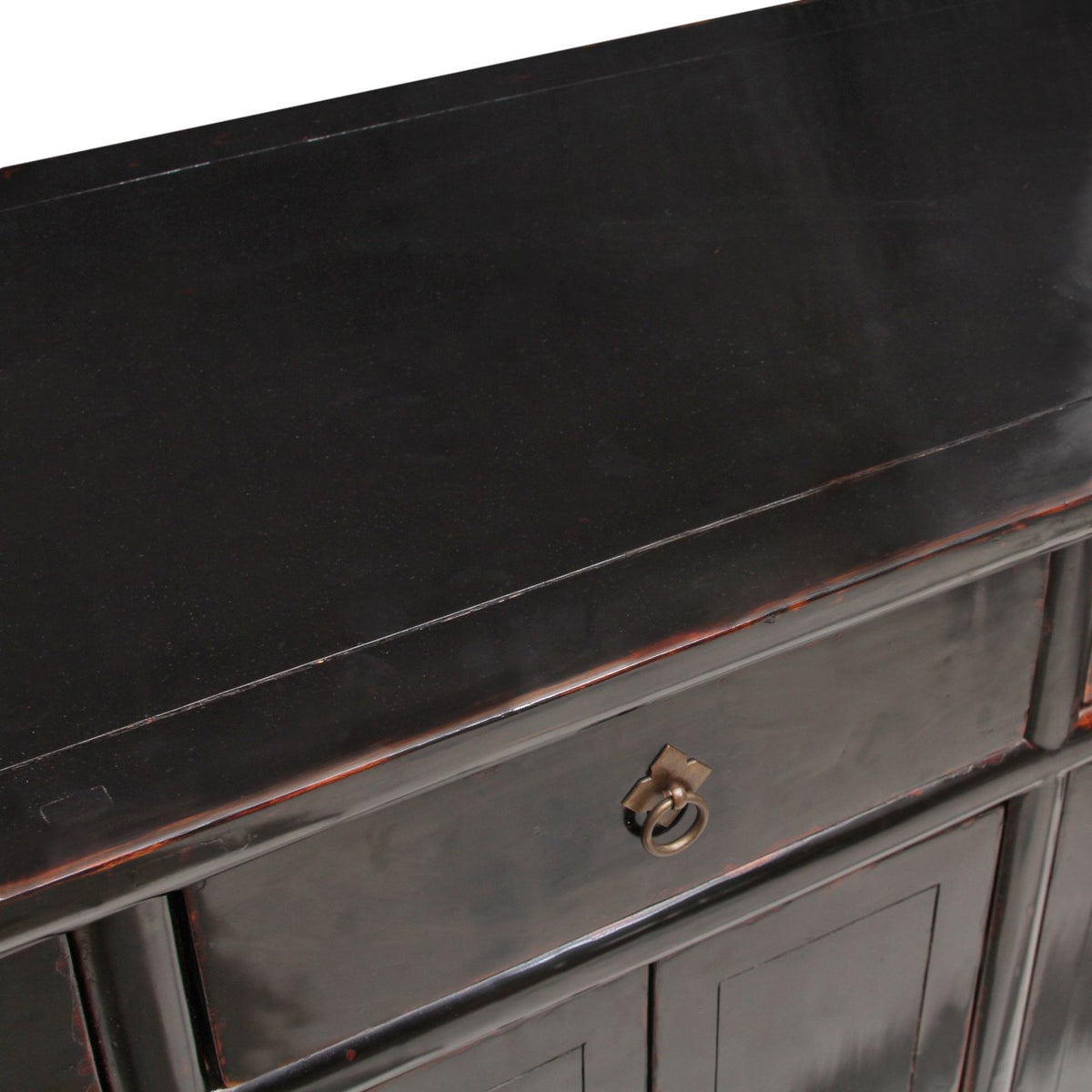 Antique Chinese Sideboard or Media Cabinet, C 1860 from Hobei, Northern China
