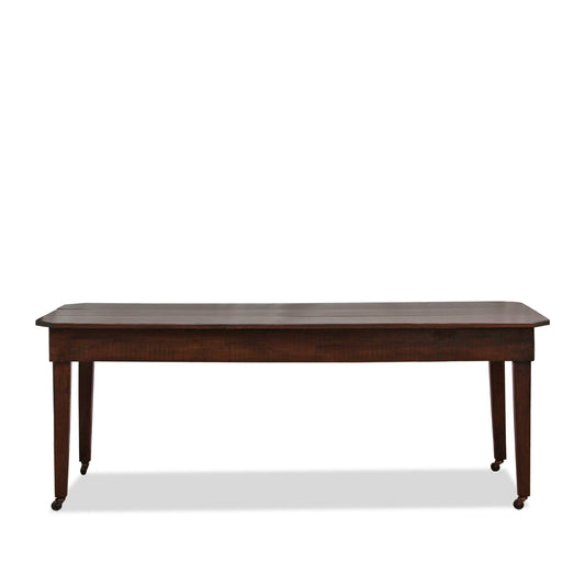Antique Farmhouse Victorian Dining or Library Table