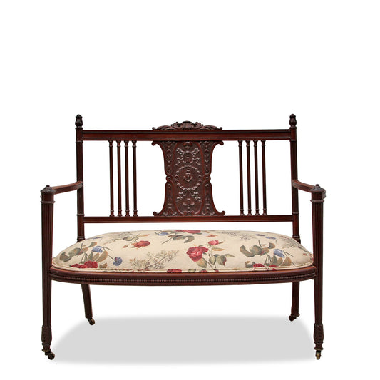 Antique French Bench Settee C1910s