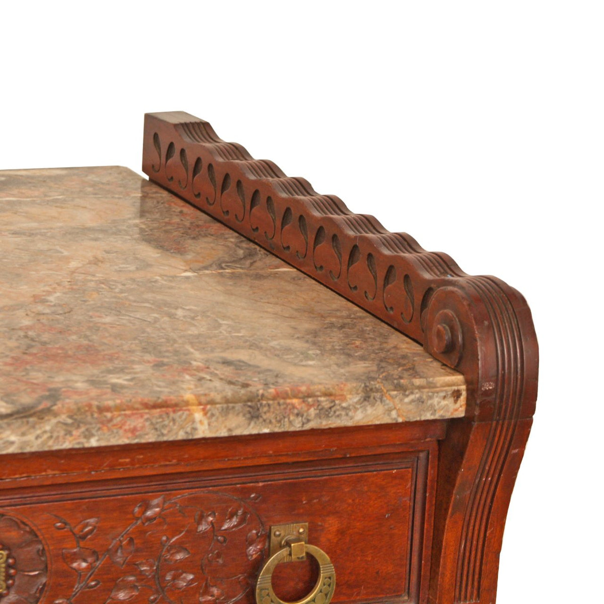 Antique French Empire Commode Chest of Drawers