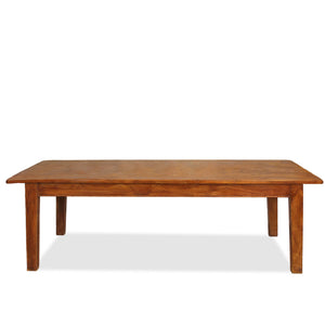 Antique French Farmhouse Rustic Pine Dining Table