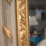 Antique French Louis XVI Trumeau Mirror 19th Century