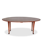 Antique George III Irish Mahogany Drop-Leaf Dining Table