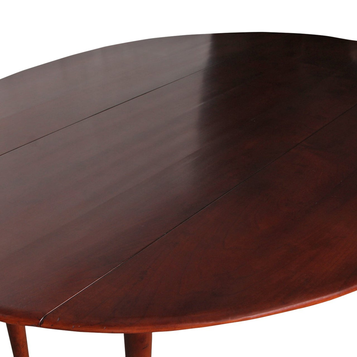 Antique George III Irish Mahogany Drop-Leaf Dining Table