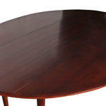 Antique George III Irish Mahogany Drop-Leaf Dining Table