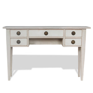 Antique Gustavian Style Handpainted Swedish Vanity Desk