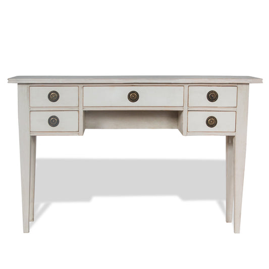 Antique Gustavian Style Handpainted Swedish Vanity Desk