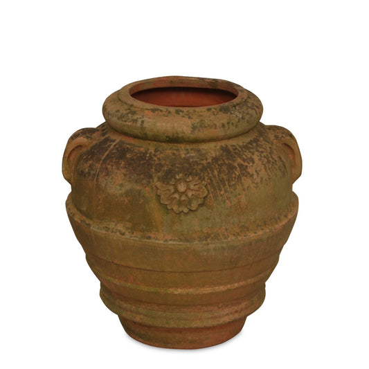 Antique Italian Terra Cotta Olive Oil Container