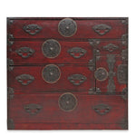 Antique Japanese Meiji Period in Sendai Isho-Dansu StyleTansu Clothing Chest, 19th C