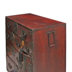 Antique Japanese Meiji Period in Sendai Isho-Dansu StyleTansu Clothing Chest, 19th C