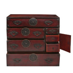 Antique Japanese Meiji Period in Sendai Isho-Dansu StyleTansu Clothing Chest, 19th C