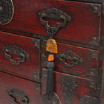 Antique Japanese Meiji Period in Sendai Isho-Dansu StyleTansu Clothing Chest, 19th C