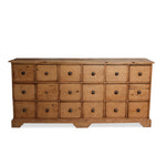 Antique Pine Pharmacy Farmhouse Counter Island