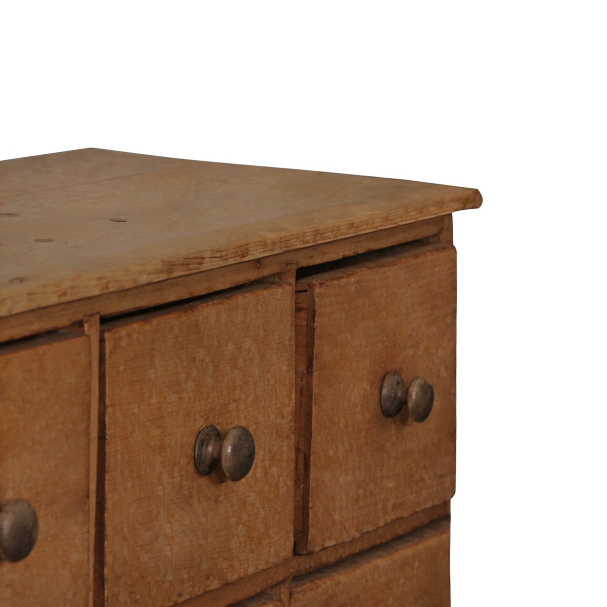 Antique Pine Pharmacy Farmhouse Counter Island