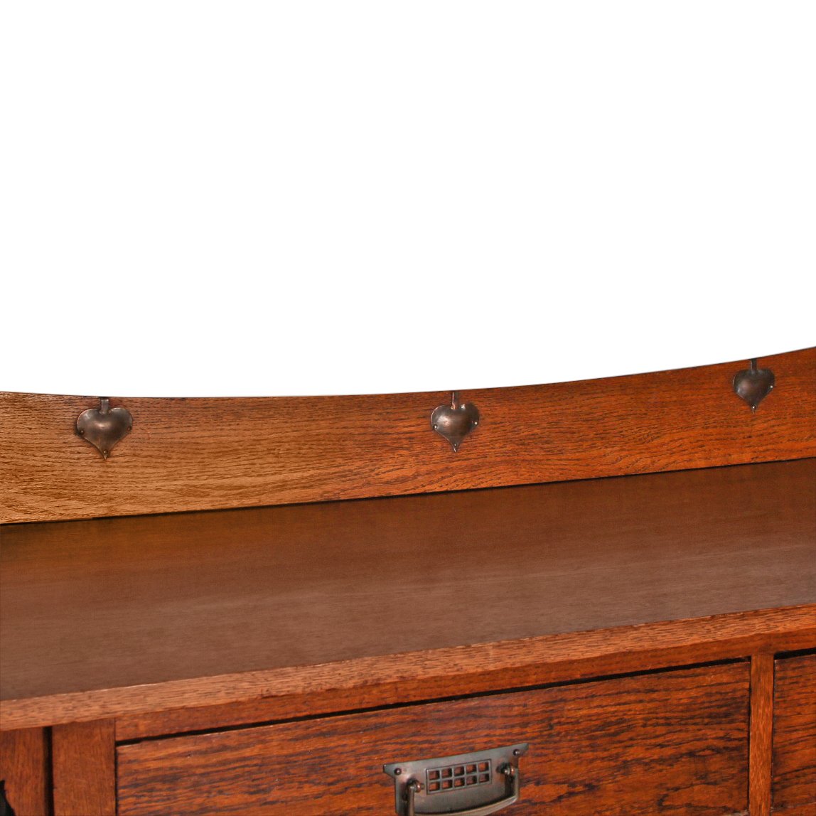 Antique Stickley Mission Oak Arts & Crafts Sideboard Buffet Server