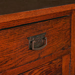 Antique Stickley Mission Oak Arts & Crafts Sideboard Buffet Server