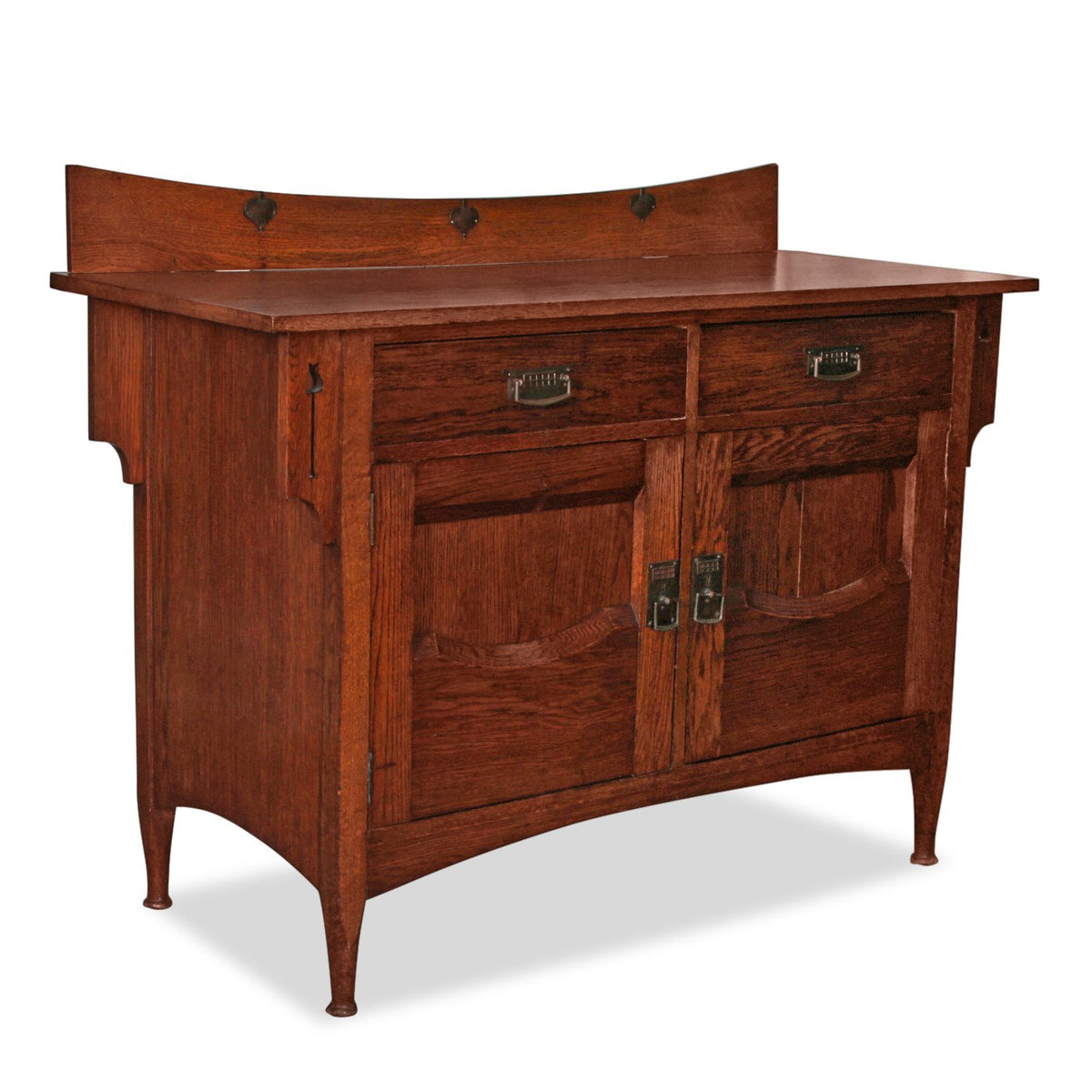 Antique Stickley Mission Oak Arts & Crafts Sideboard Buffet Server