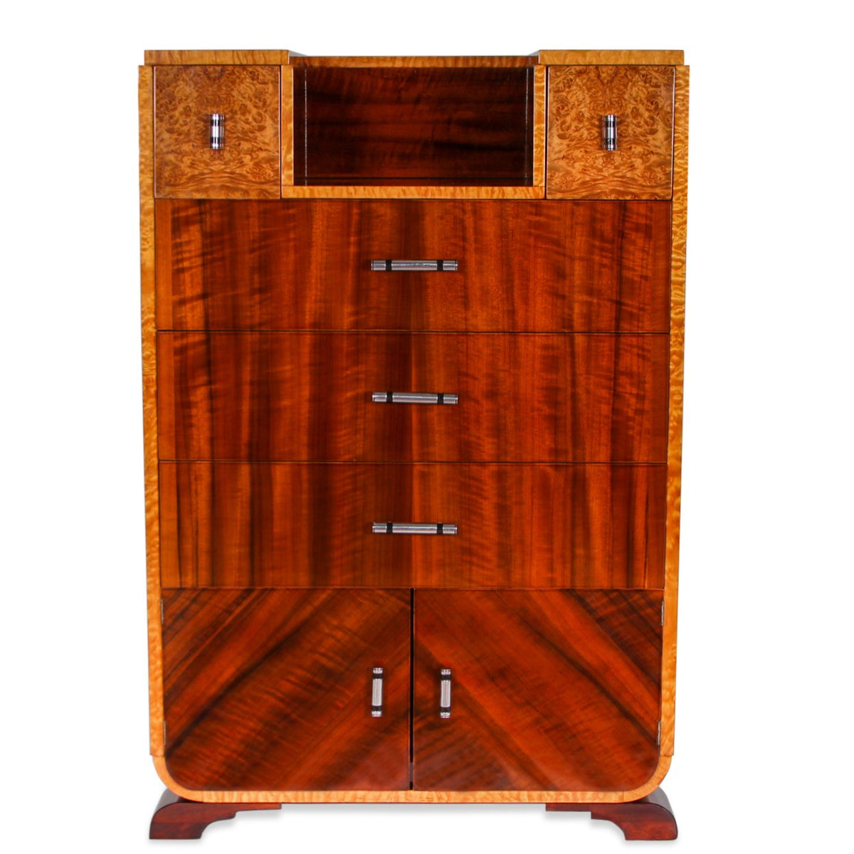 Art Deco Machine Age High Chest by Williamsport