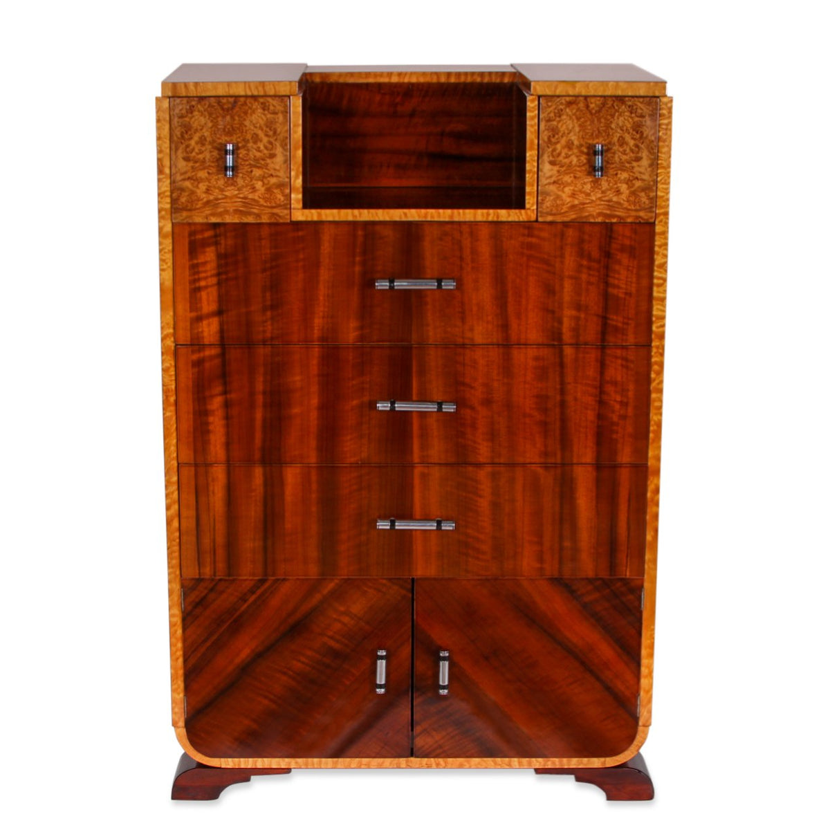 Art Deco Machine Age High Chest by Williamsport