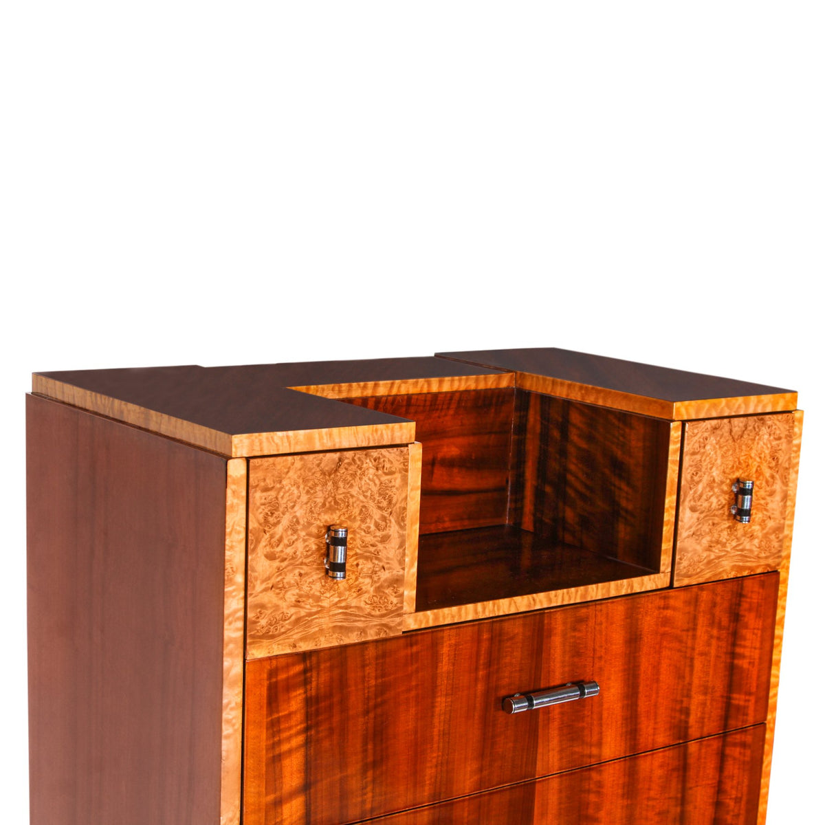 Art Deco Machine Age High Chest by Williamsport