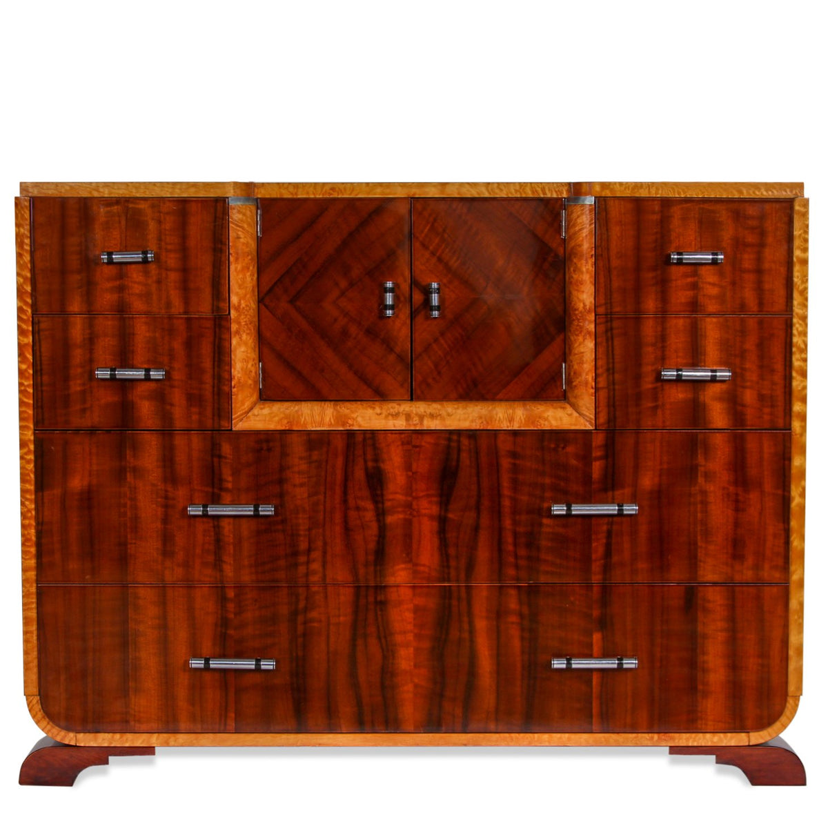 Art Deco Machine Age Server Credenza by Williamsport