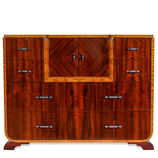 Art Deco Machine Age Server Credenza by Williamsport