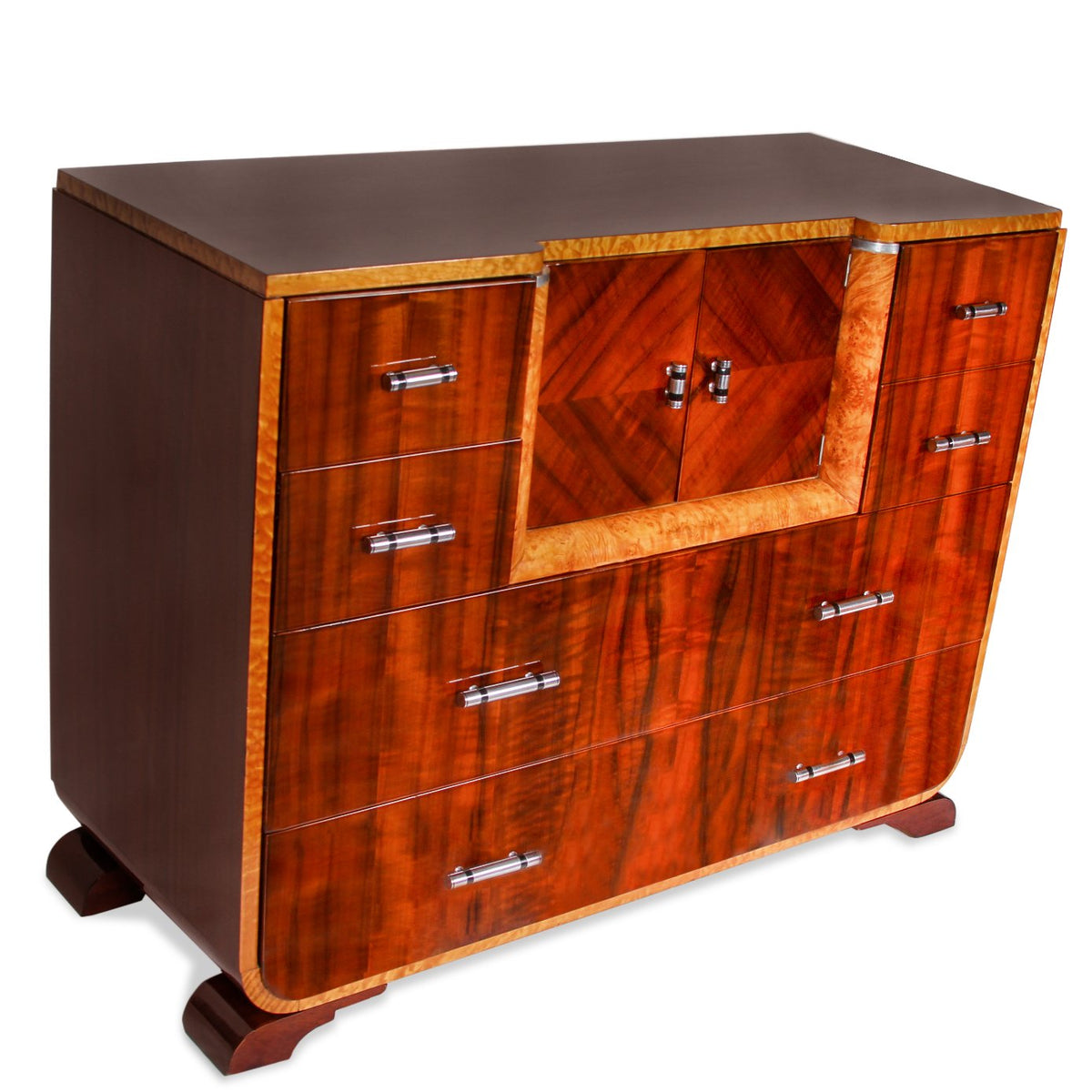 Art Deco Machine Age Server Credenza by Williamsport