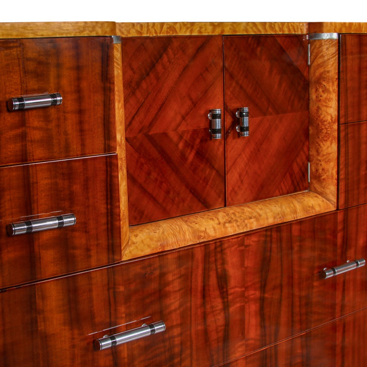 Art Deco Machine Age Server Credenza by Williamsport