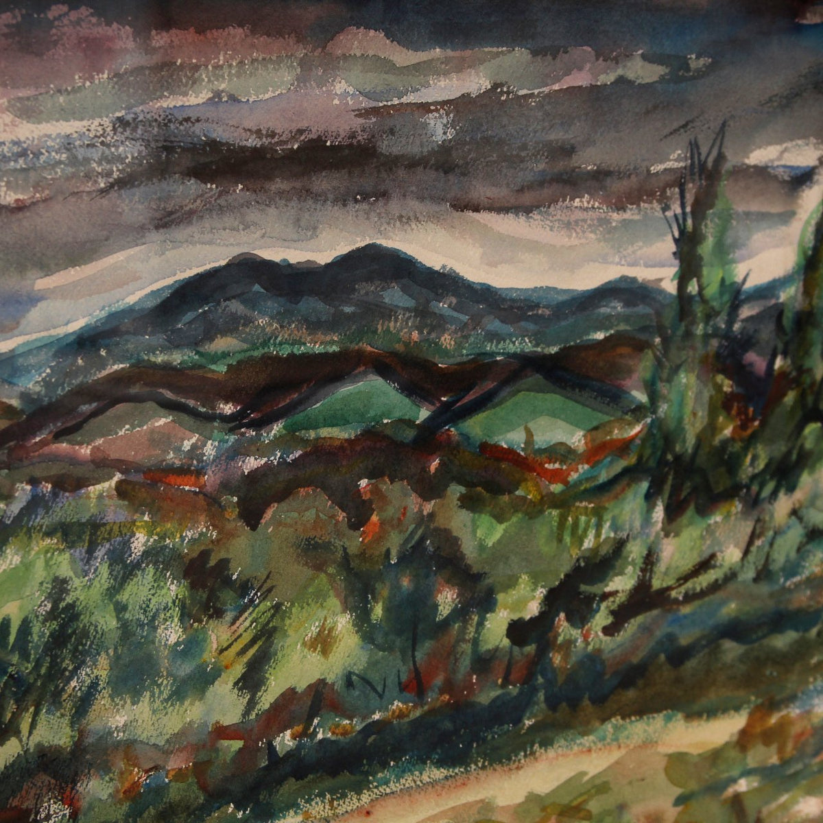 Jose de Creeft, Up the Hill (Hoosick Falls)