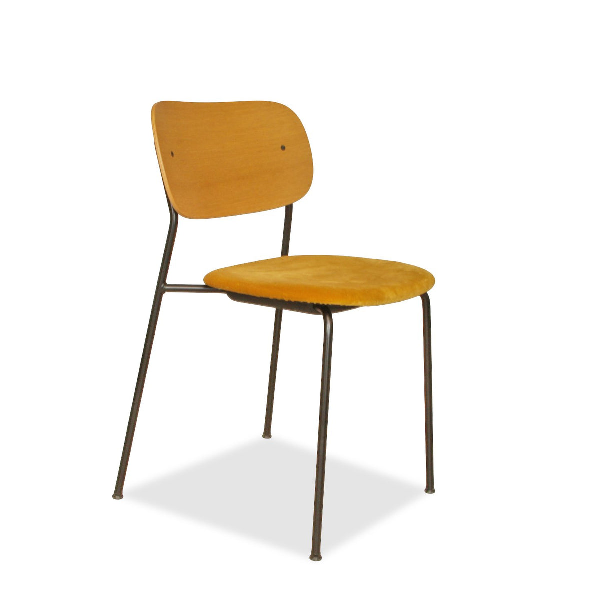 Audo Copenhagen Co Dining Stackable Chair Upholstered Seat  (formerly Menu), Set of 6