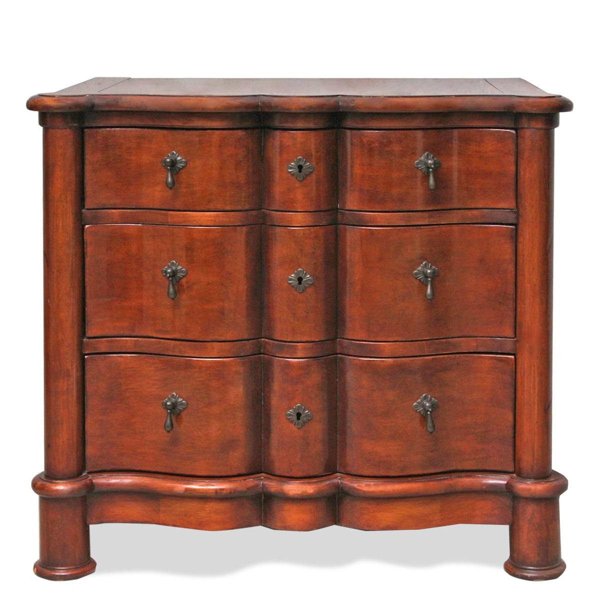 Baker Furniture Milling Road Walnut Nightstand