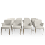 B&B Italia Melandra Dining Chairs by Antonio Citterio, Set of 12