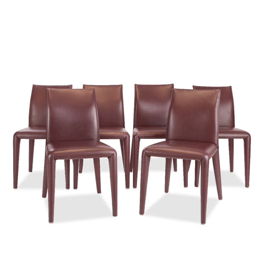 B&B Italia Vol au Vent Chairs by Mario Bellini, Set of 6