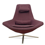 B&B Italia Metropolitan Swivel Armchair by Jeffrey Bernett