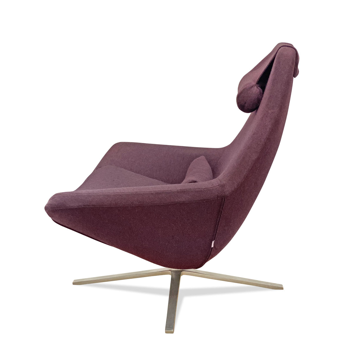 B&B Italia Metropolitan Swivel Armchair by Jeffrey Bernett