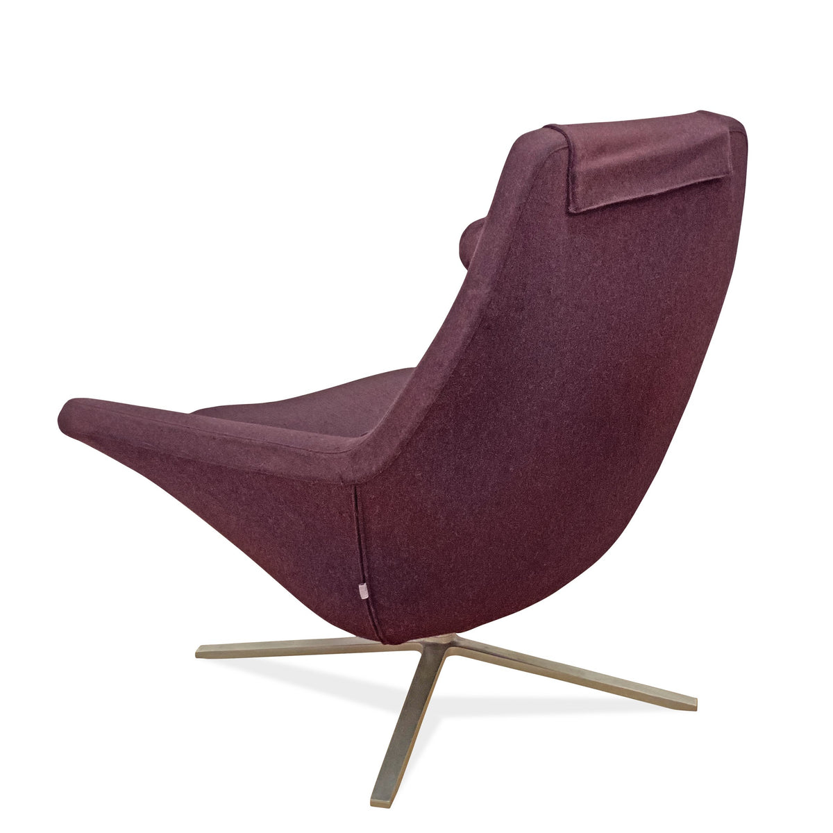 B&B Italia Metropolitan Swivel Armchair by Jeffrey Bernett