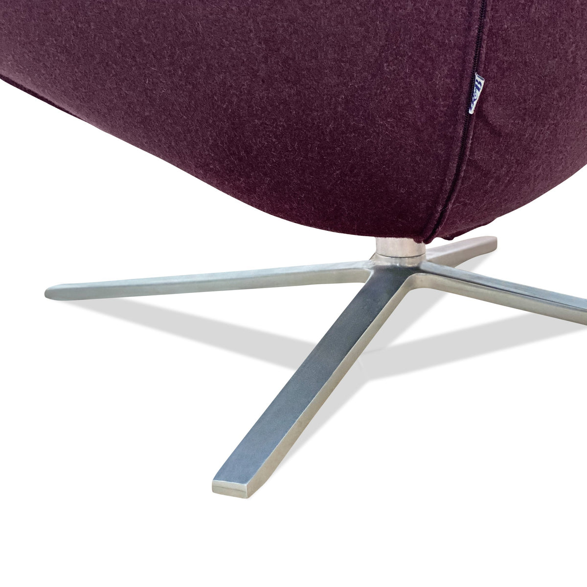 B&B Italia Metropolitan Swivel Armchair by Jeffrey Bernett
