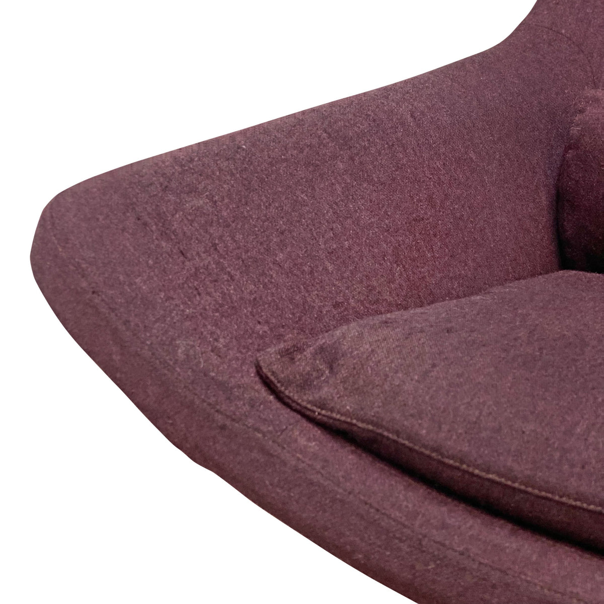 B&B Italia Metropolitan Swivel Armchair by Jeffrey Bernett