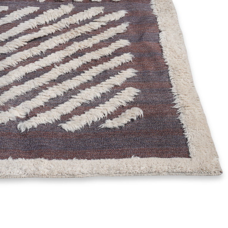 Beauvais Handwoven Wool Carpet (8 ft 9 in x 7 ft)