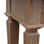 Belmont Oak 6 Drawer Console Table