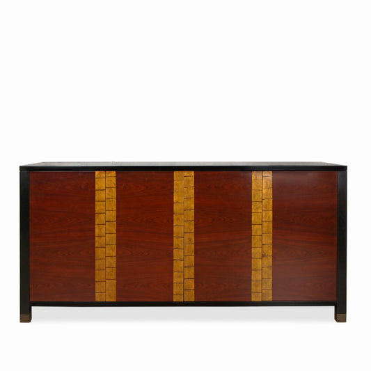 Bolier & Co. Occasional Black Lacquer Cabinet Credenza