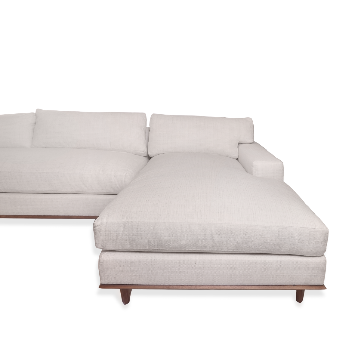 Bright Chair Milo Sectional Sofa - Mint Condition