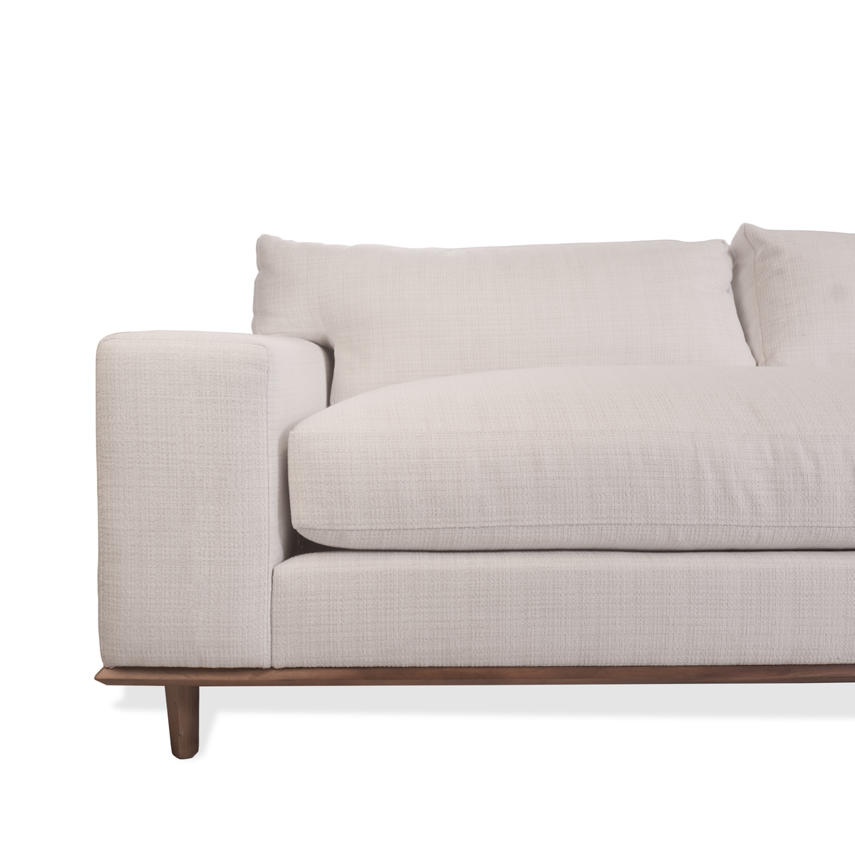 Bright Chair Milo Sectional Sofa - Mint Condition